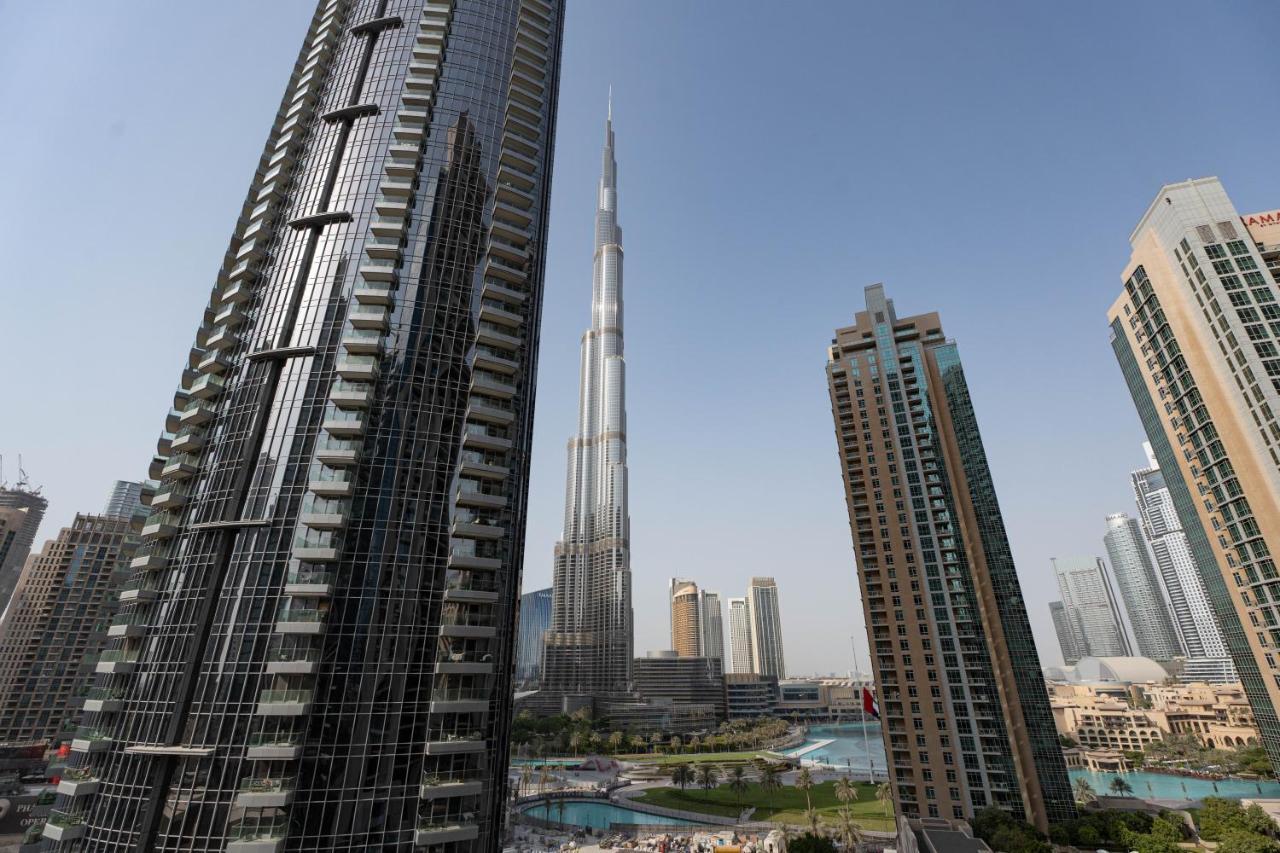 Ina Homes - Act 1 Full Burj Khalifa And Fountain Views Dubái Exterior foto